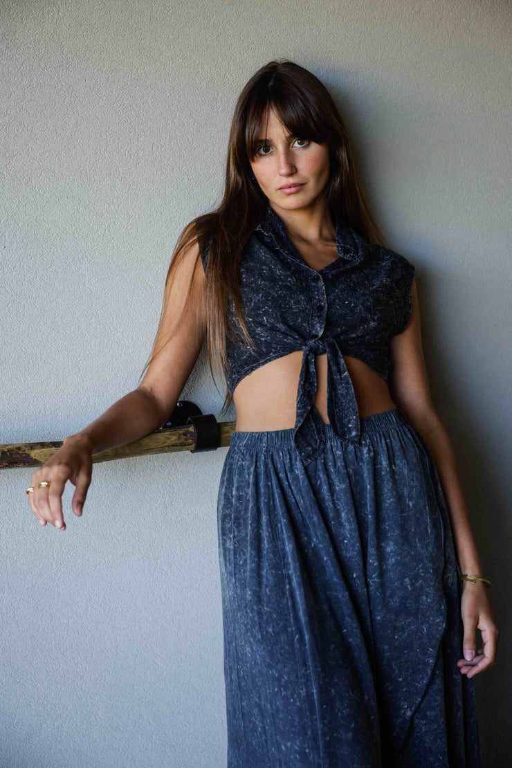 CROP TOP TIE DYE