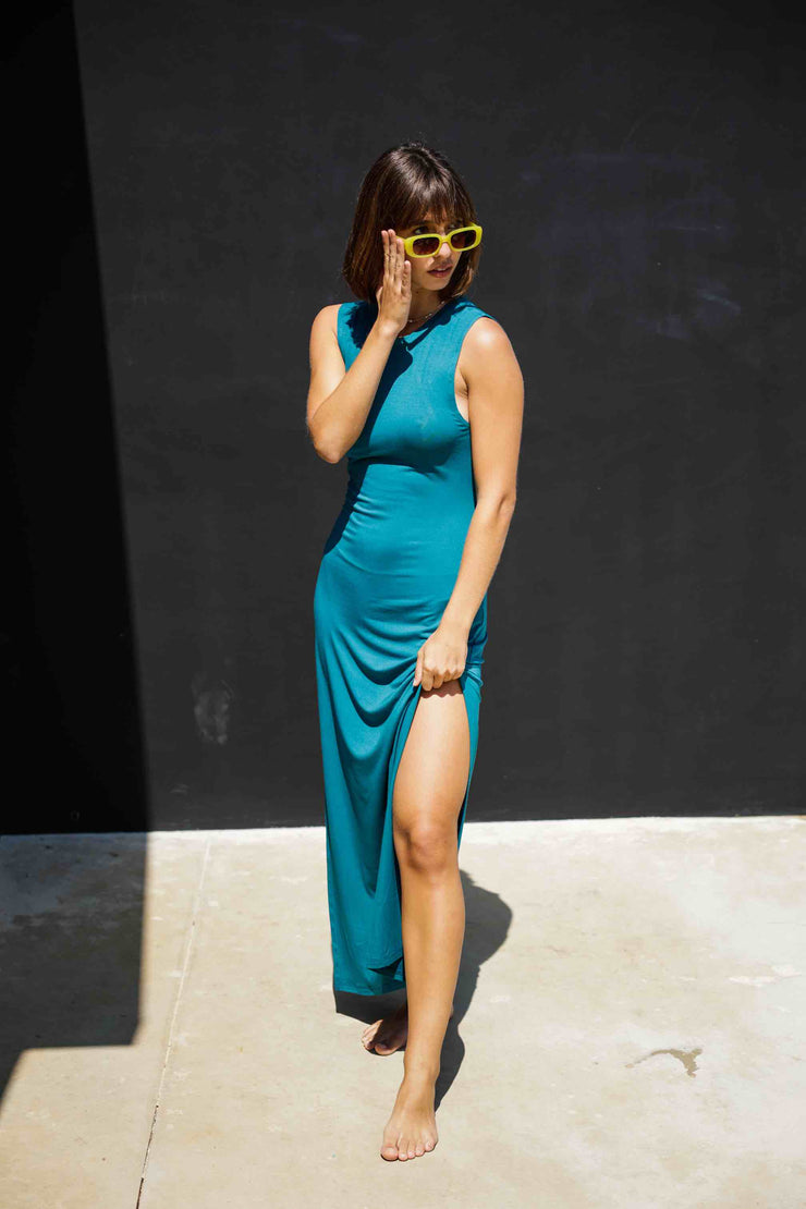 Vestido Algae Blue