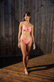 BIKINI FICO BRILHO CORAL PARTE DE CIMA - BK25