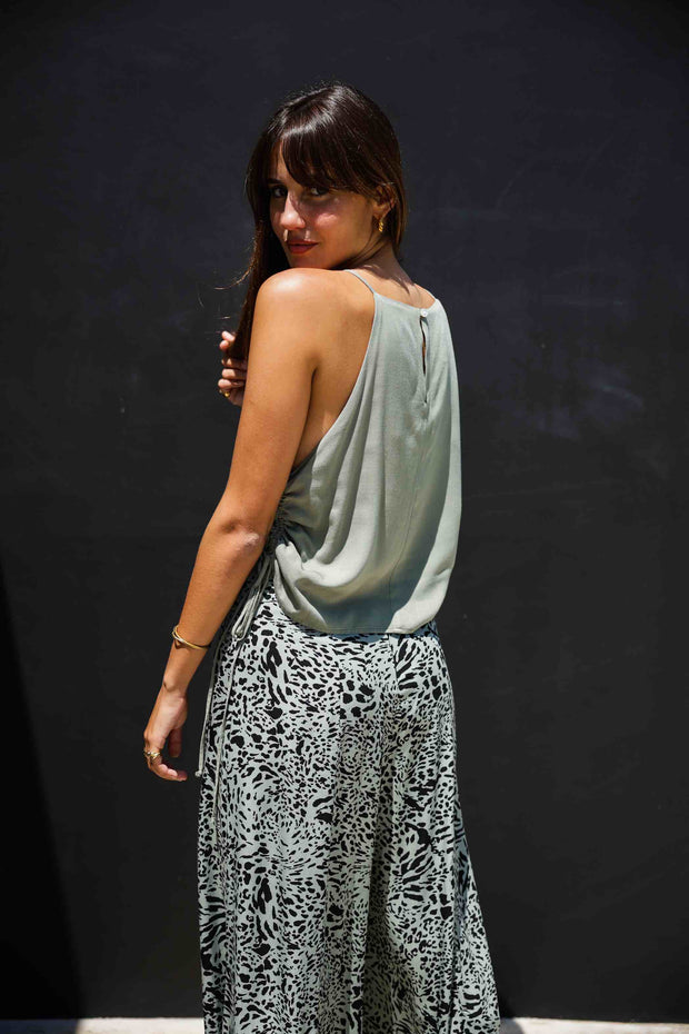 CALÇAS ÁRAME ANIMAL PRINT