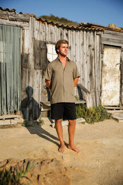 MOZUKO GREEN SHIRT