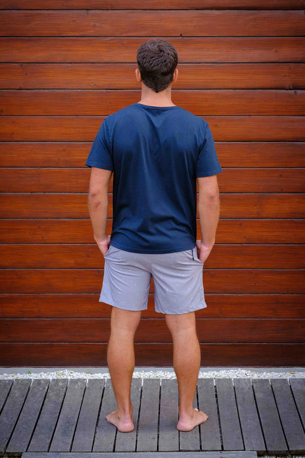 T-SHIRT SUNSET DARK BLUE