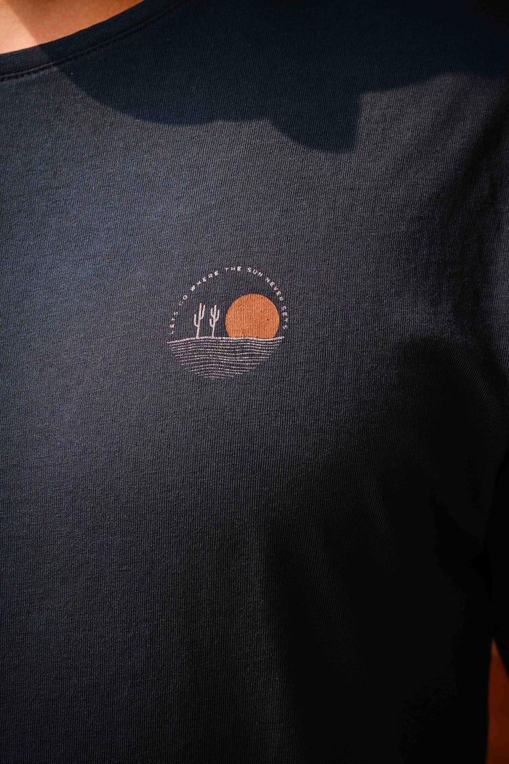 LET`S GO DARK BLUE T-SHIRT