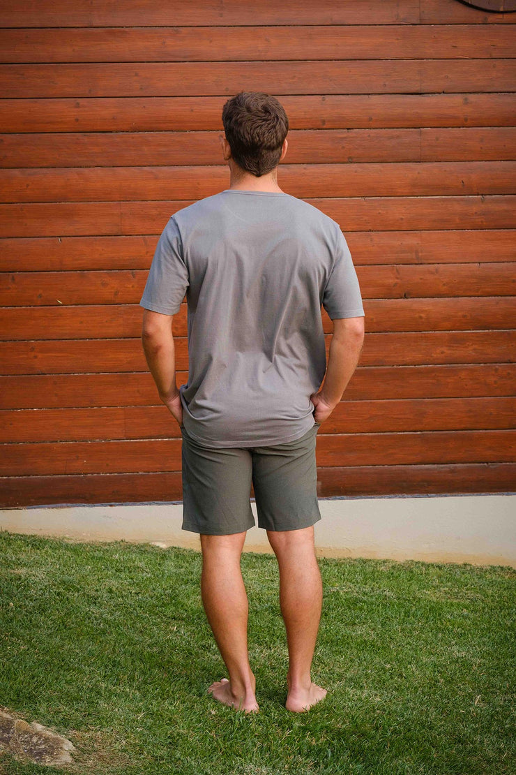 T-SHIRT LET`S GO GRAY