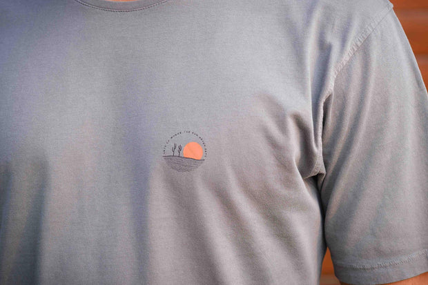 T-SHIRT LET`S GO GRAY