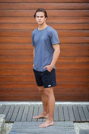 T-SHIRT OSLO GREY BLUE