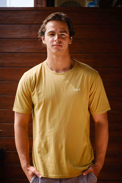 T-SHIRT ROLL WITH IT MUSTARD