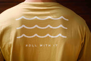 T-SHIRT ROLL WITH IT MUSTARD