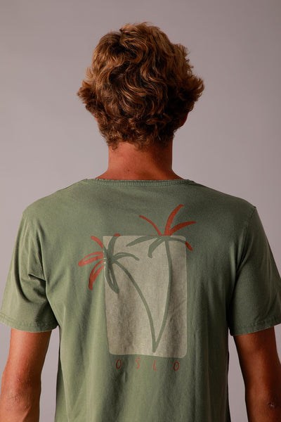 T-shirt Pré-lavada Tropicalia