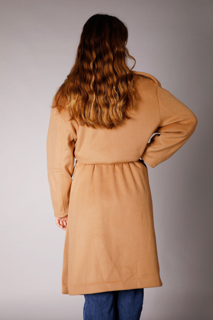 WOOL BLEND COAT BEIGE - I2004